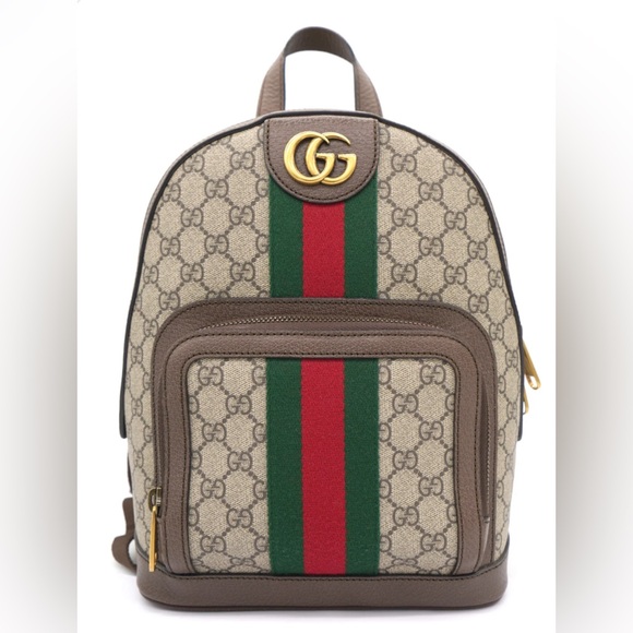 Gucci Handbags - Gucci Ophidia Backpack w/ COA and dust bag. Matching wallet in closet!